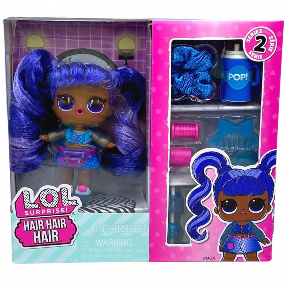 L.O.L. Surprise Hair Hair Hair Dolls Asst in PDQ - D